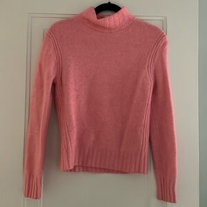 J. Crew pink wool sweater
